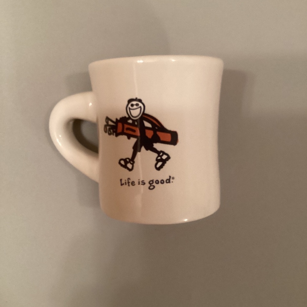 Life is Good Golfer Jake mug